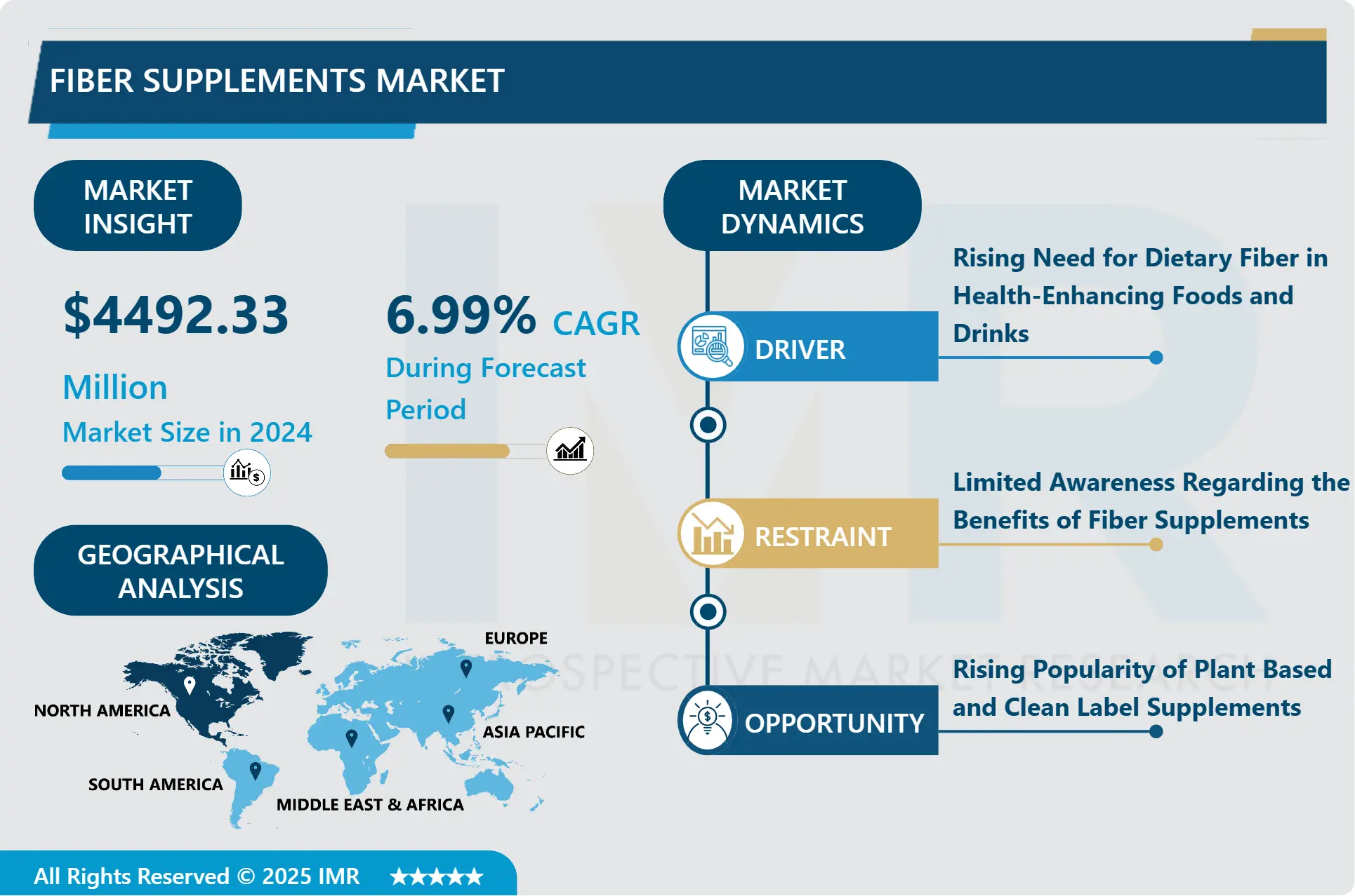 食物繊維サプリメント市場 - 包括的研究レポートと最新動向