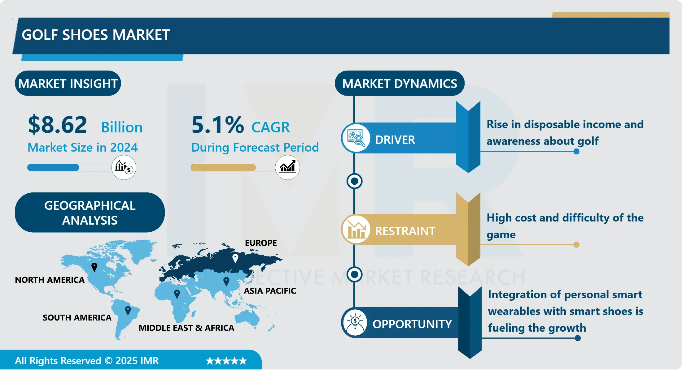 ゴルフシューズ市場 - 市場シェア別最新分析(2025-2032年)