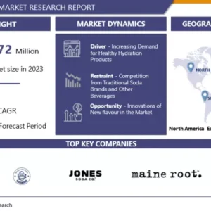 クラフトソーダ市場 - グローバル規模、シェア、業界動向 2024-2032
